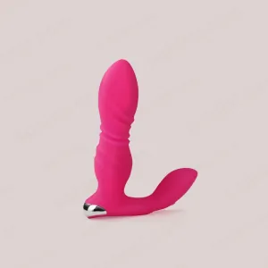 Thrusting & Vibrating Wearable  Super Quiet Butt Plug