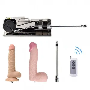 Thrusting Fucking Sex Machine 18 Thrusting Modes with Dildo Without Assembly