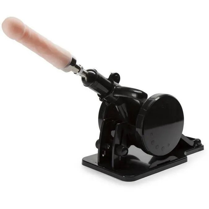 Thrusting Sex Machine with Dildo and Male Masturbator