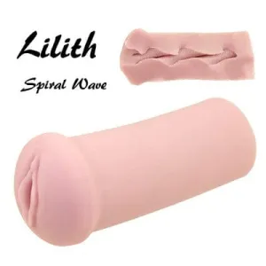 Tomax - Lilith Spiral Wave Masturbator Onahole (Beige)