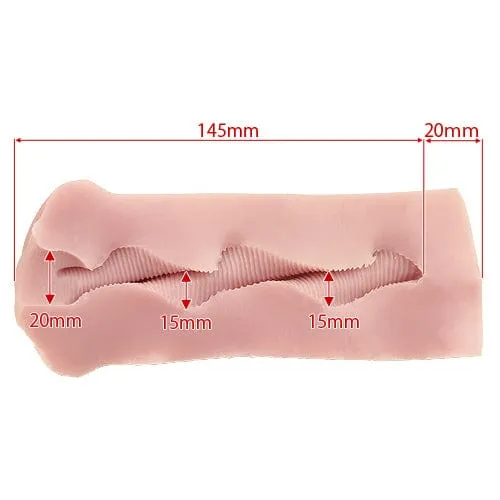 Tomax - Lilith Spiral Wave Masturbator Onahole (Beige)