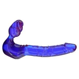 ToyJoy Bend Over Boyfriend |  7 Strapless Dildo | Purple