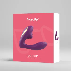 Tracy's Dog OG Pop 2 in 1 Tapping Vibrator