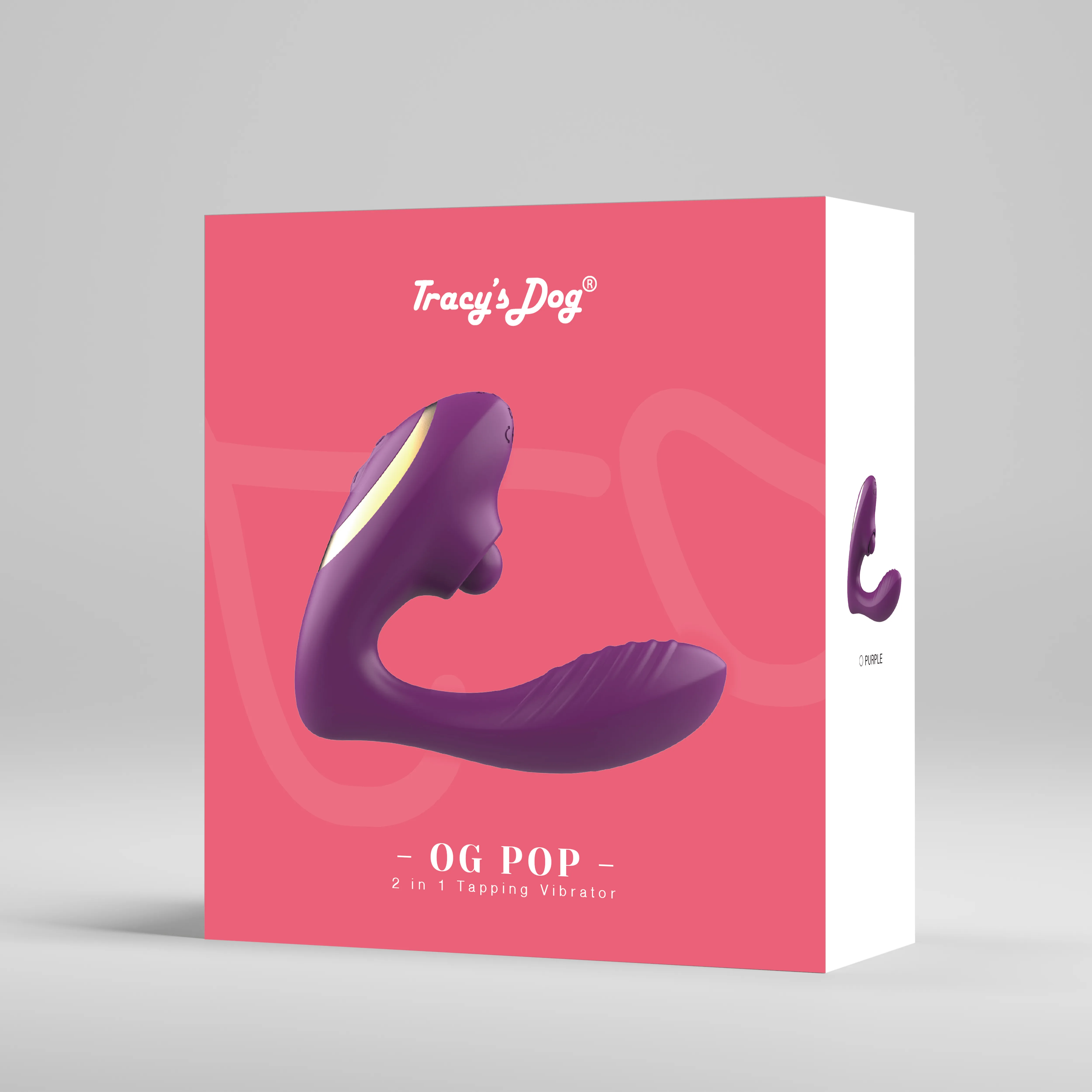 Tracy's Dog OG Pop 2 in 1 Tapping Vibrator