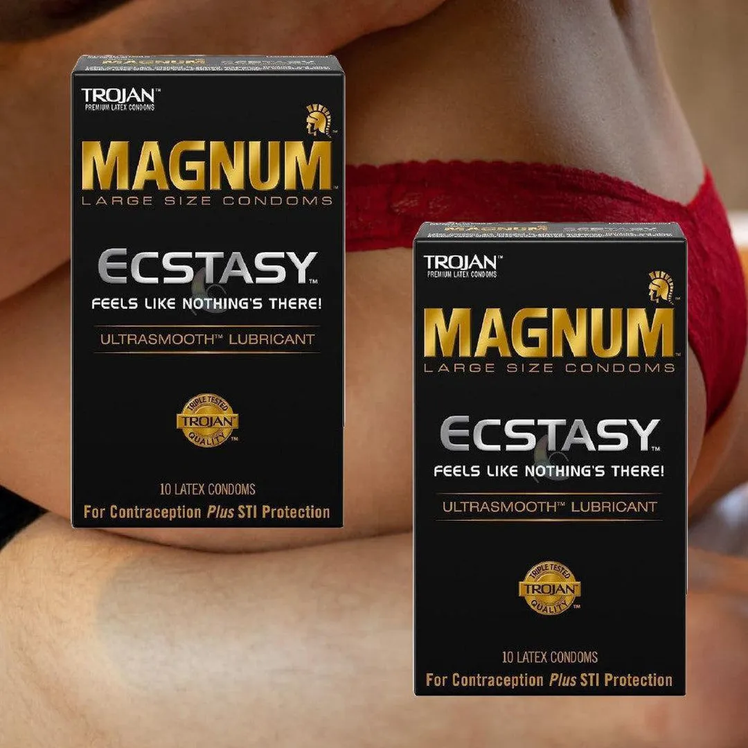 Trojan Magnum Ecstasy Large Size Condoms