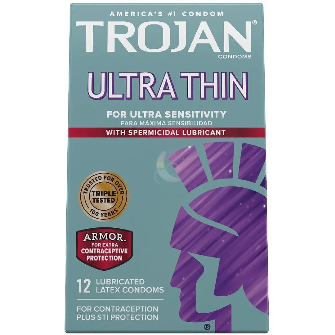 Trojan Ultra Thin Armor Condoms with Spermicide