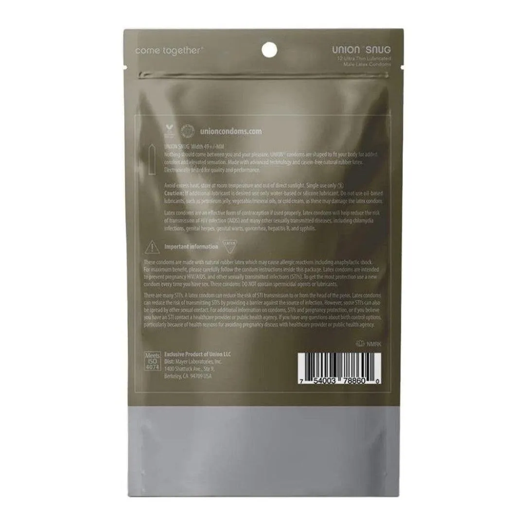 Union Snug Smaller Size Condoms