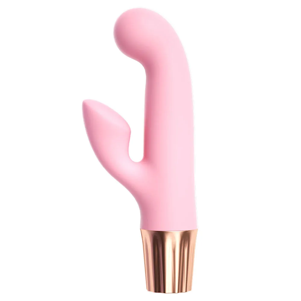 Vibrating Anal Dildo Finger Rabbit Vibrator - Double End G Spot Clit Stimulator Sex Toys for Women