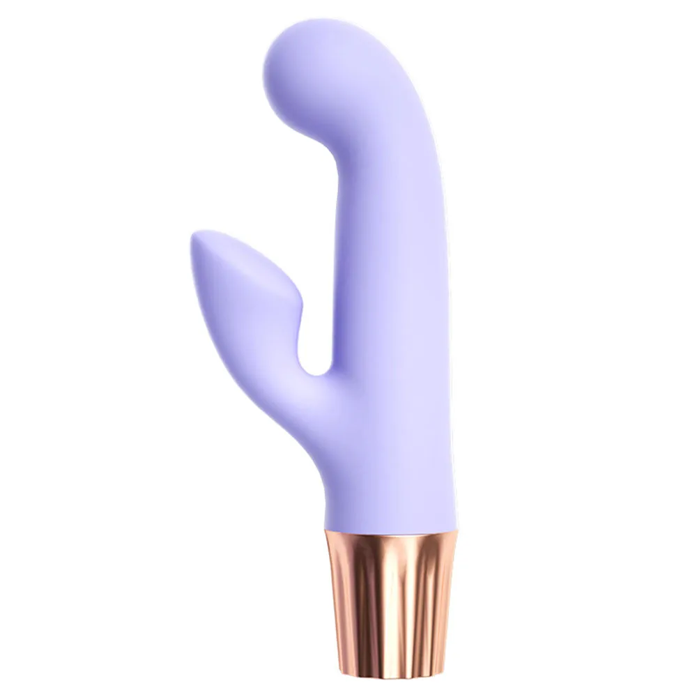Vibrating Anal Dildo Finger Rabbit Vibrator - Double End G Spot Clit Stimulator Sex Toys for Women