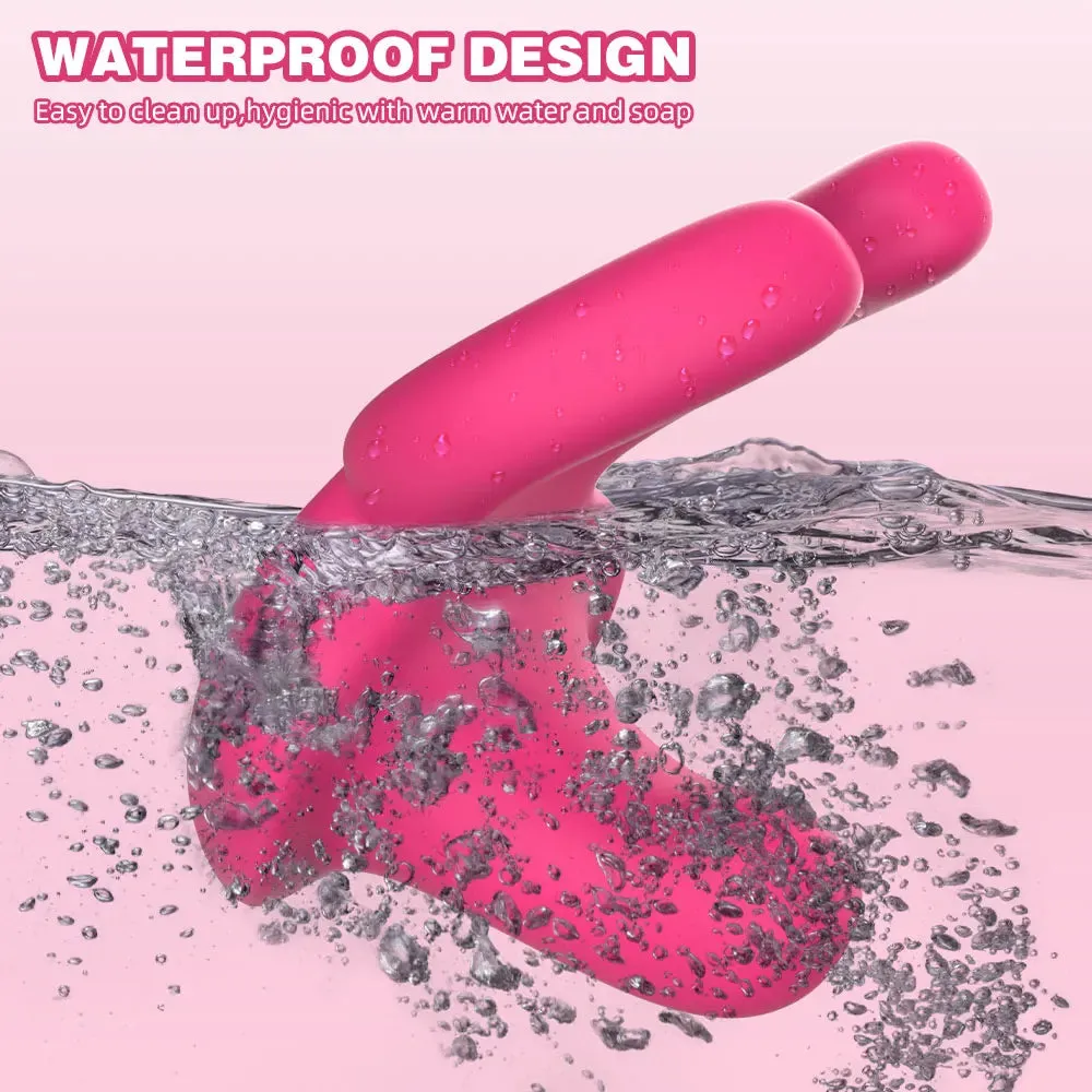Vibrating Cock Ring Anal Plug - Remote Control Clit Clamp Dildo Vibrator Couple Pleasure