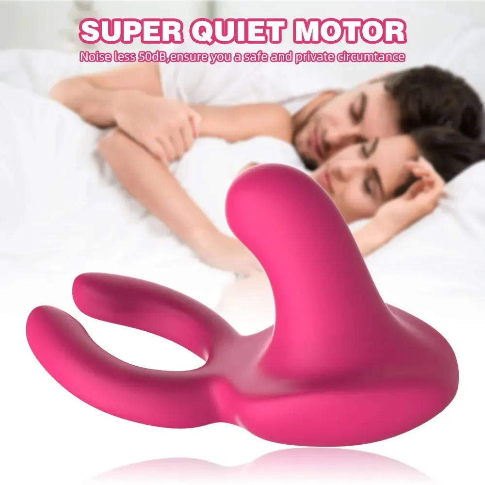 Vibrating Cock Ring Anal Plug - Remote Control Clit Clamp Dildo Vibrator Couple Pleasure