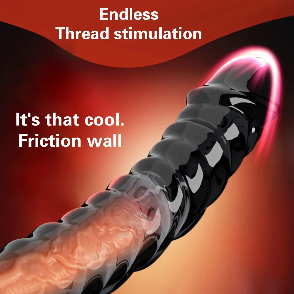 Vibrating Cock Sleeve Penis Enlarger - Penis Ring Delay Ejaculation Condom Sex Toy for Men
