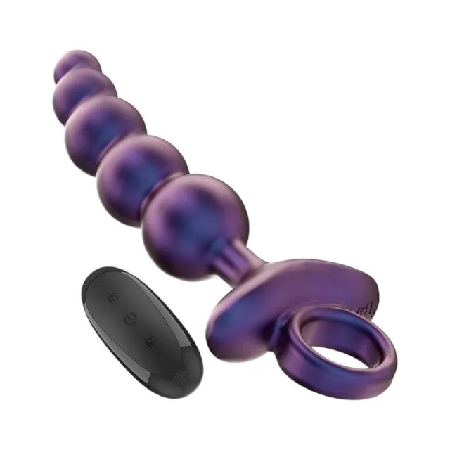 Vibrator anal INTENSE TITO. control prin telecomanda. 10 functii de vibratie. rezistent la apa. din silicon mov. 17.3 cm