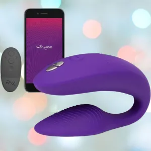 We-Vibe Sync 2 Couples Vibrator with App - Purple
