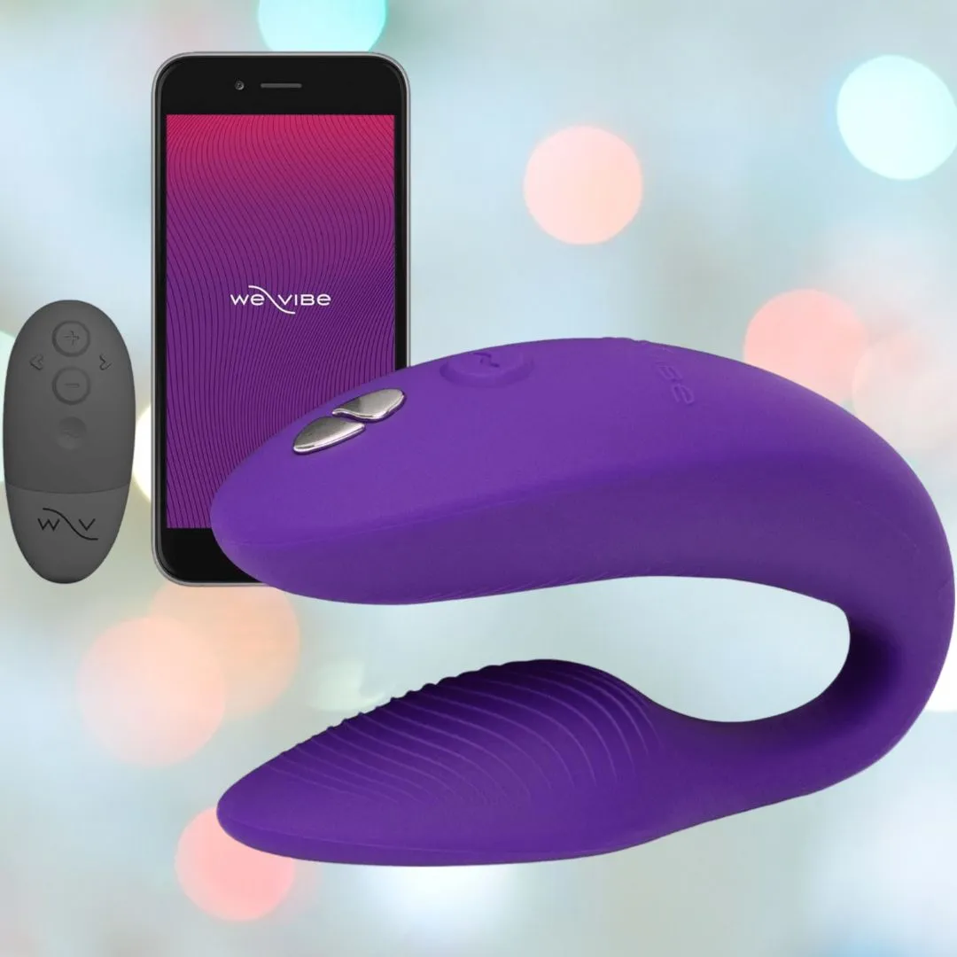 We-Vibe Sync 2 Couples Vibrator with App - Purple