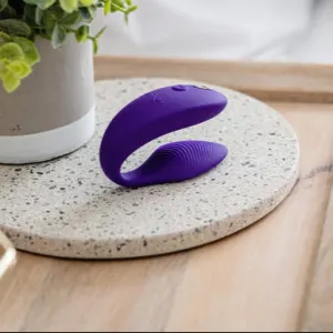 We-Vibe Sync 2 Wearable Couples Vibrator - Remote and App Controlled Wearable - Purple