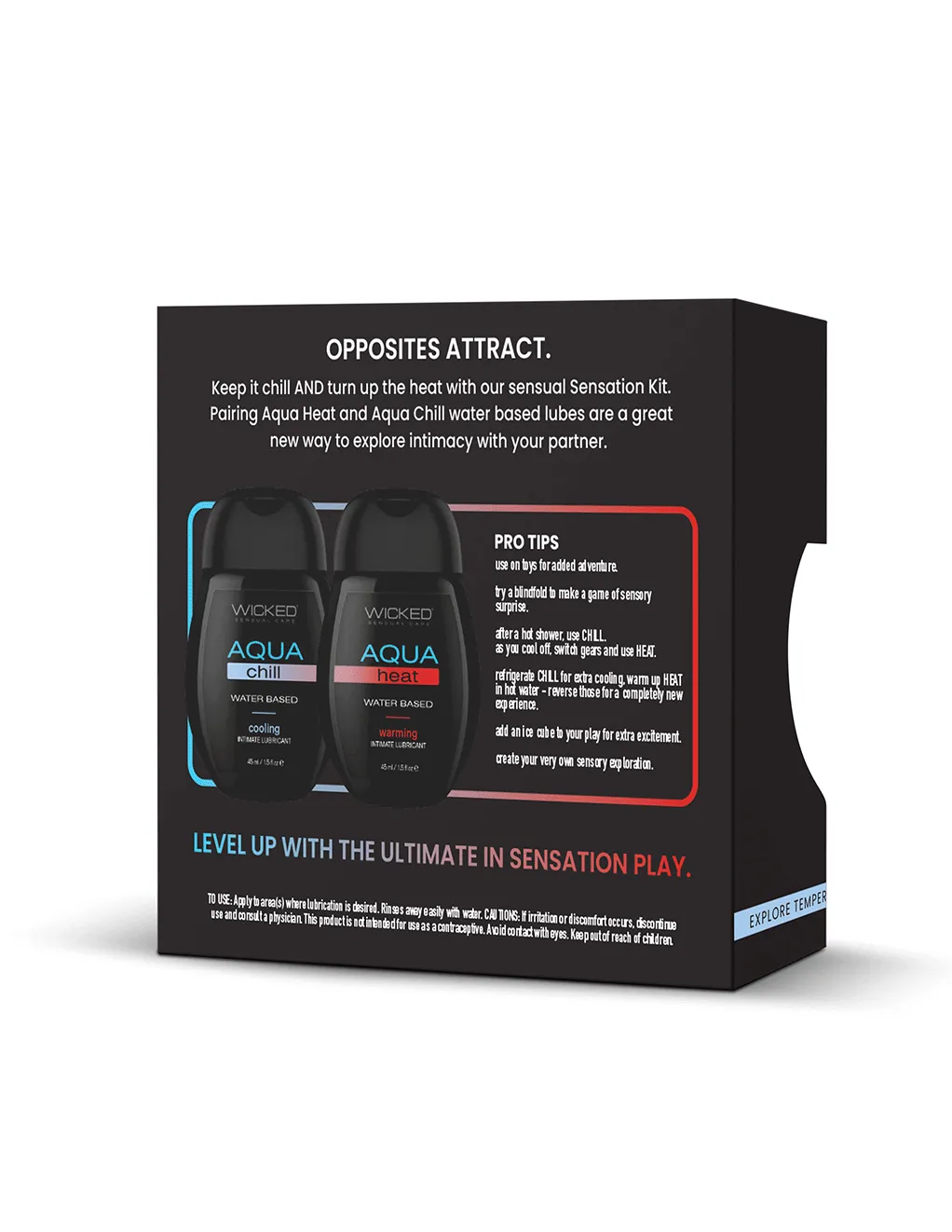Wicked Sensations Warming & Cooling Lubricant Kit