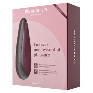 Womanizer Classic 2 Clitoral Sucking Vibrator Red