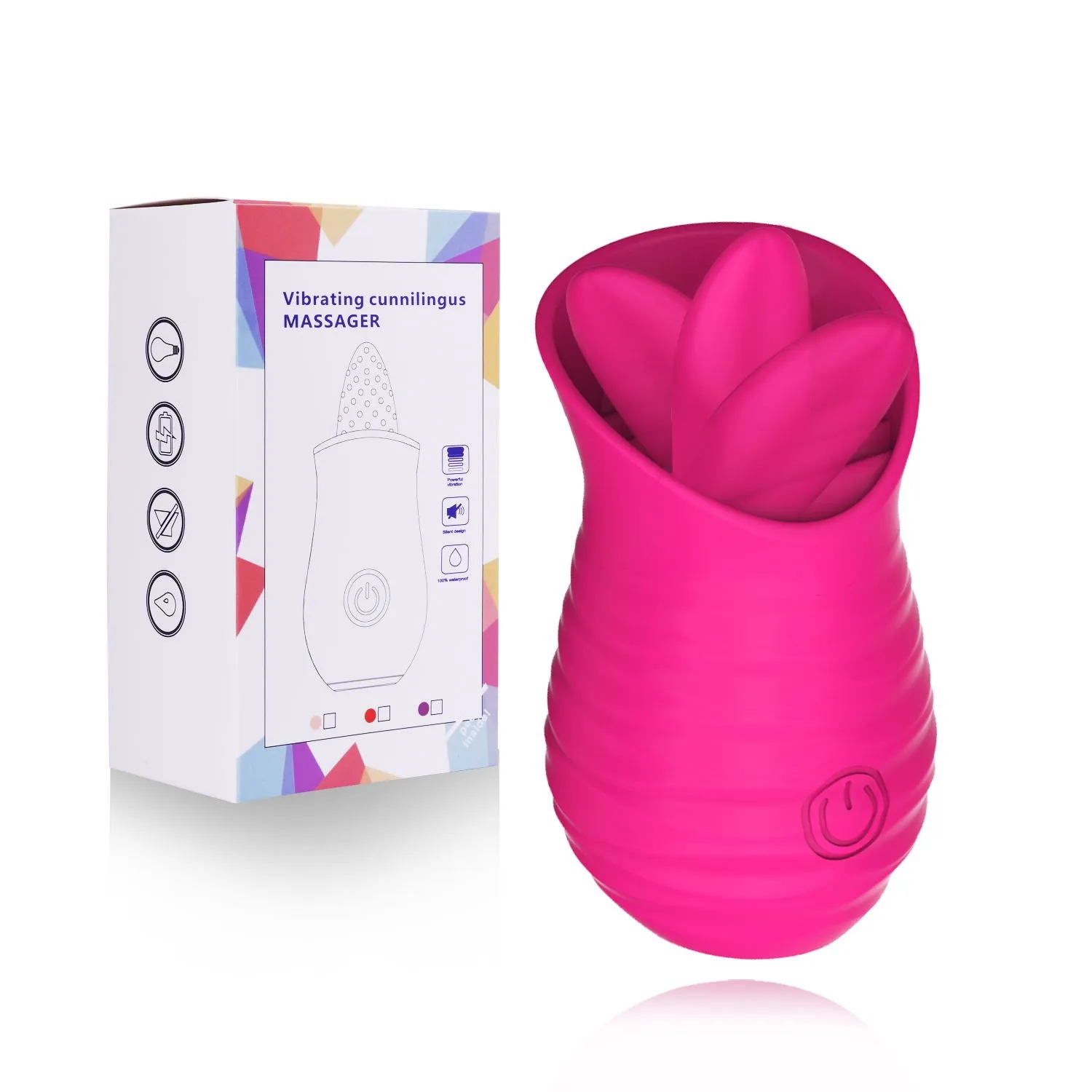 YW Clit Licking Rose Vibrator